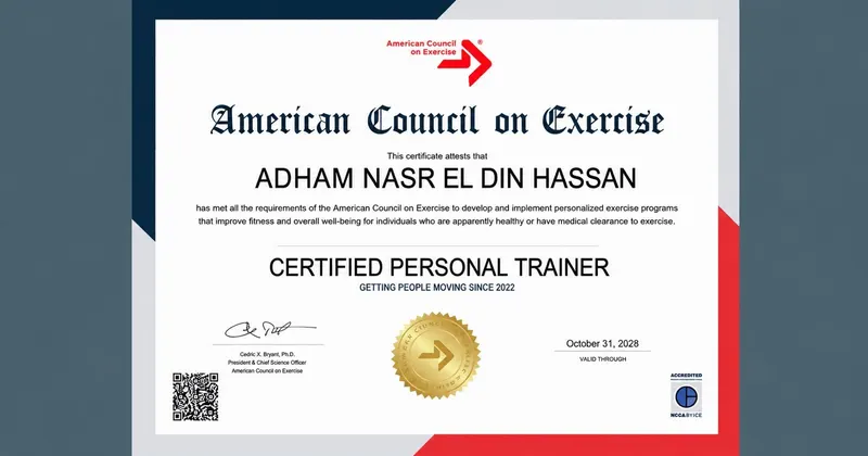 ACE — Certified Personal Trainer — American Council on Exercise